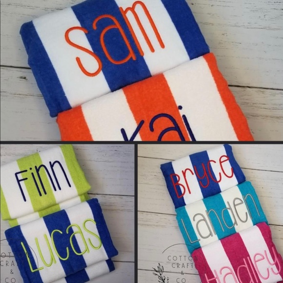 🆕🏖Made to Order/Personalized Beach Pool Towel⛱ - Picture 13 of 13